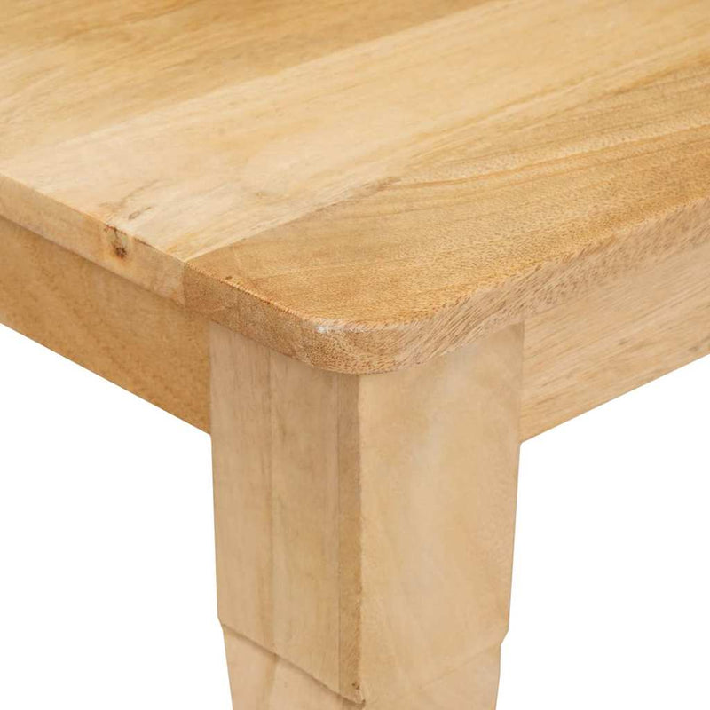 Coffee Table Brown 100 x 55 x 77 cm Solid mango wood