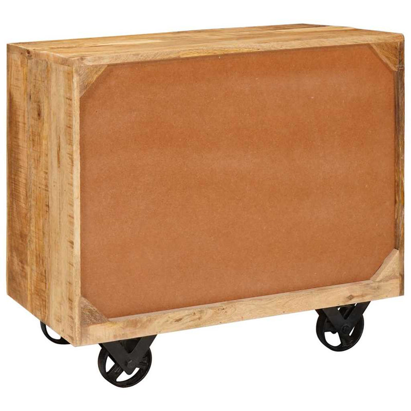 Side Cabinet Brown 70 x 38 x 63 cm Solid mango wood