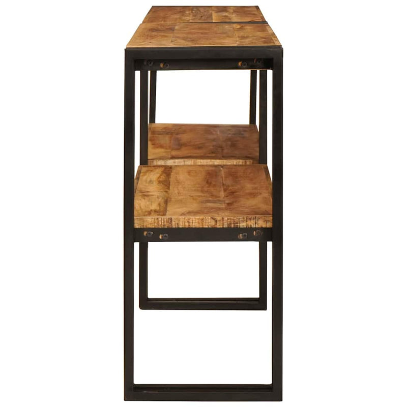 Console Table Brown 160 x 33 x 75 cm Solid mango wood