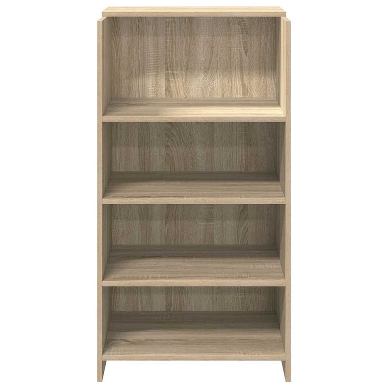 Reception Desk Sonoma Oak 55x50x103.5 cm Engineered Wood