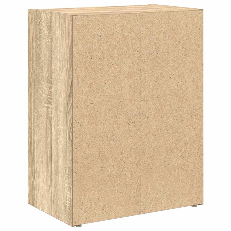 Bookcase Sonoma Oak 40x24x52 cm Engineered Wood