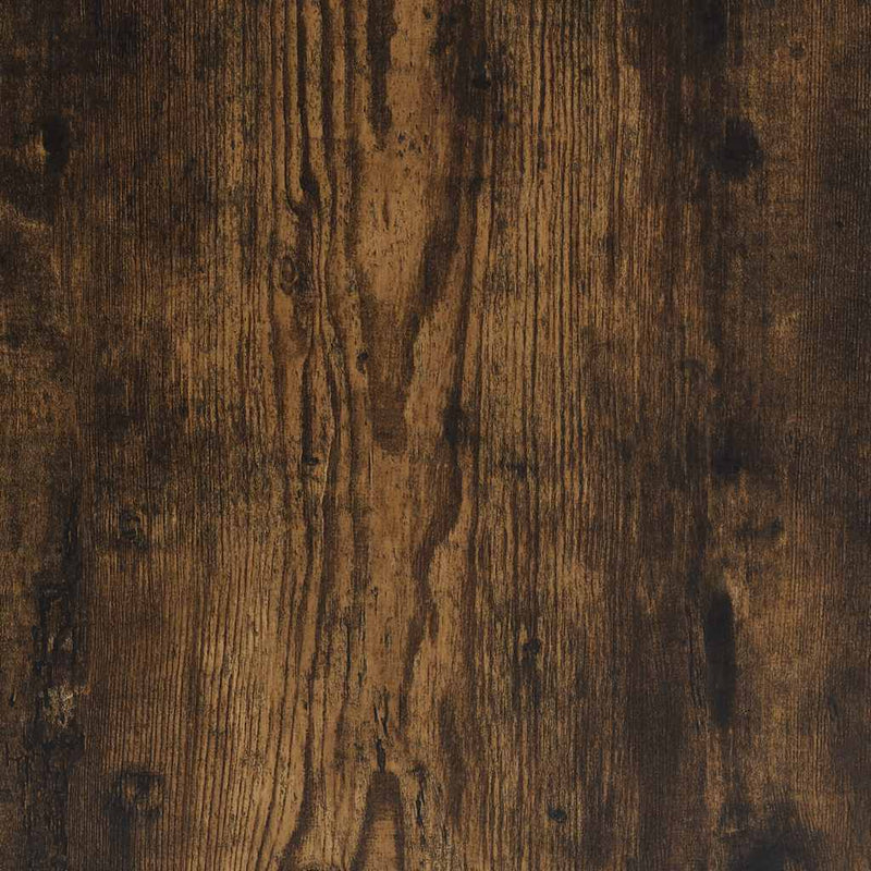 Bookcase Smoked Oak 40x24x52 cm Engineered Wood