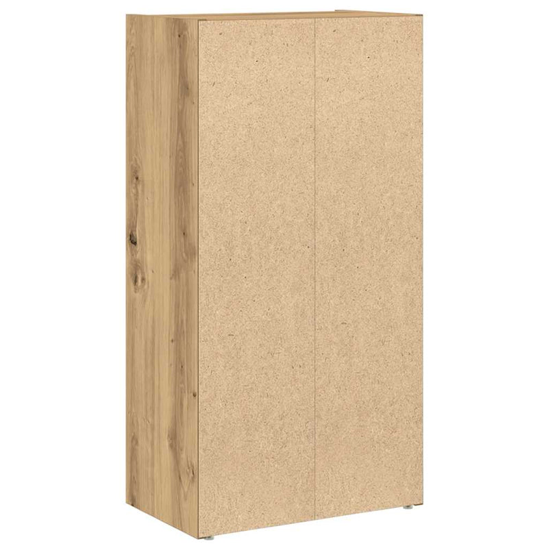 Bookcase Artisan Oak 40x24x77 cm Engineered Wood