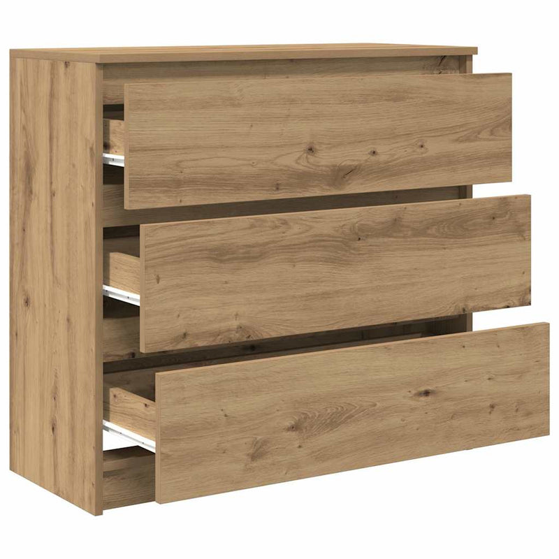 Sideboard Artisan Oak 80x35x76 cm Engineered Wood