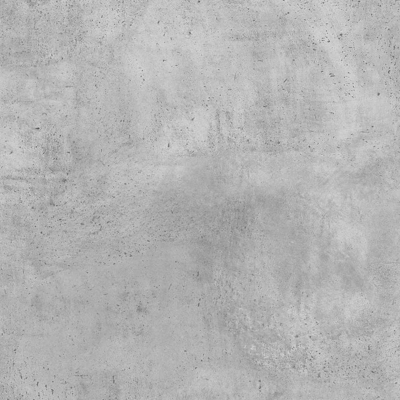 Bed Frame No Mattress Concrete Grey 100x200 cm Engineered Wood