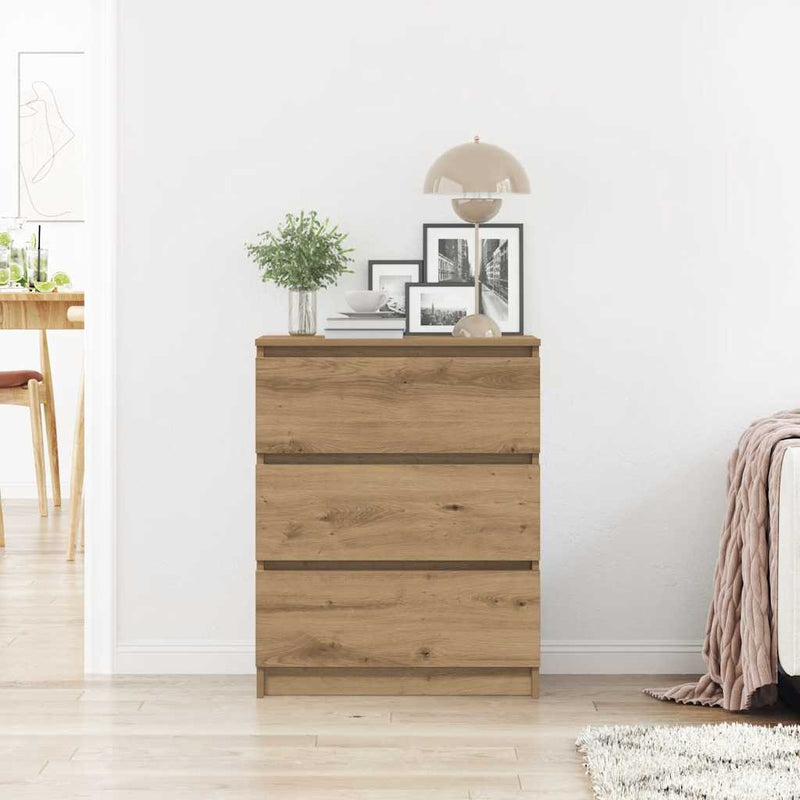 Sideboard Artisan Oak 60x35x76 cm Engineered Wood
