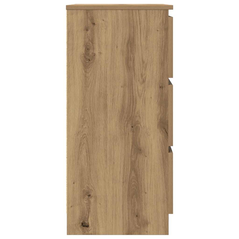 Sideboard Artisan Oak 60x35x76 cm Engineered Wood