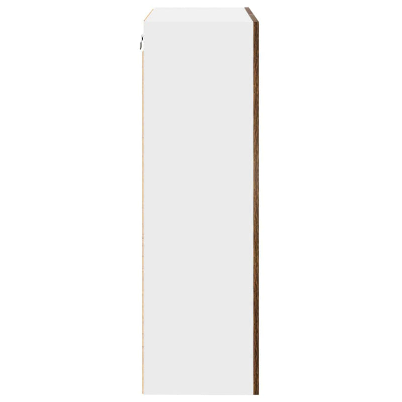 Hanging cabinet with Shelf Riga Smoked Oak 60 x 31 x 100 cm