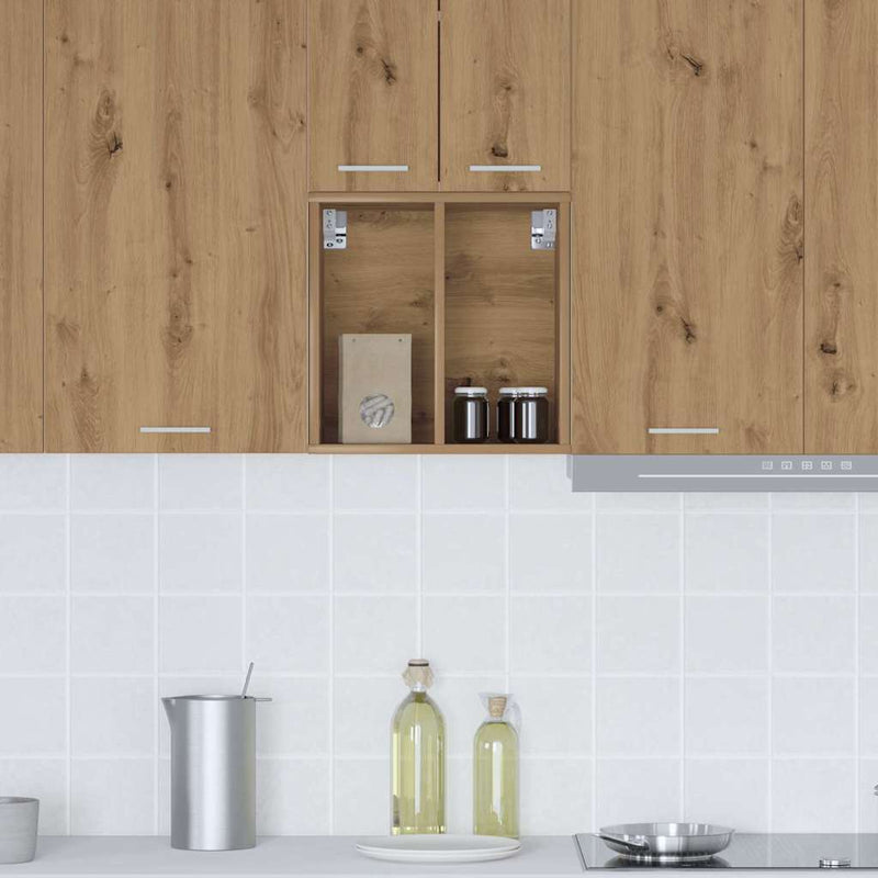 Hanging cabinet with Shelf Riga Artisan Oak 40 x 29.5 x 40 cm