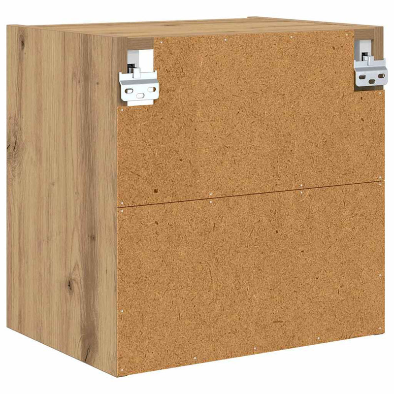 Hanging cabinet with Shelf Riga Artisan Oak 40 x 29.5 x 40 cm