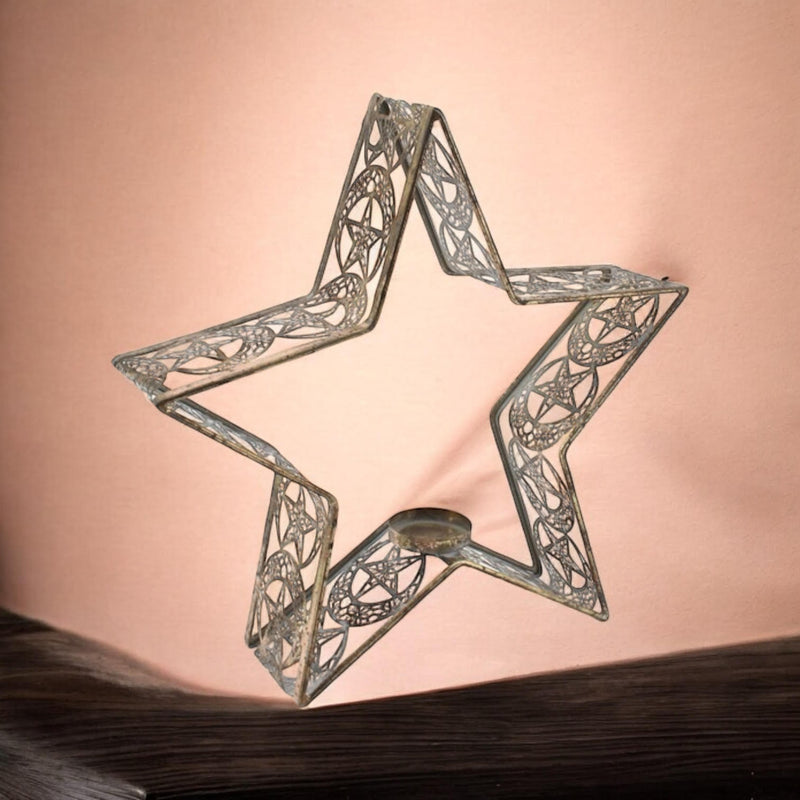 37CM METAL CANDLE HOLDER