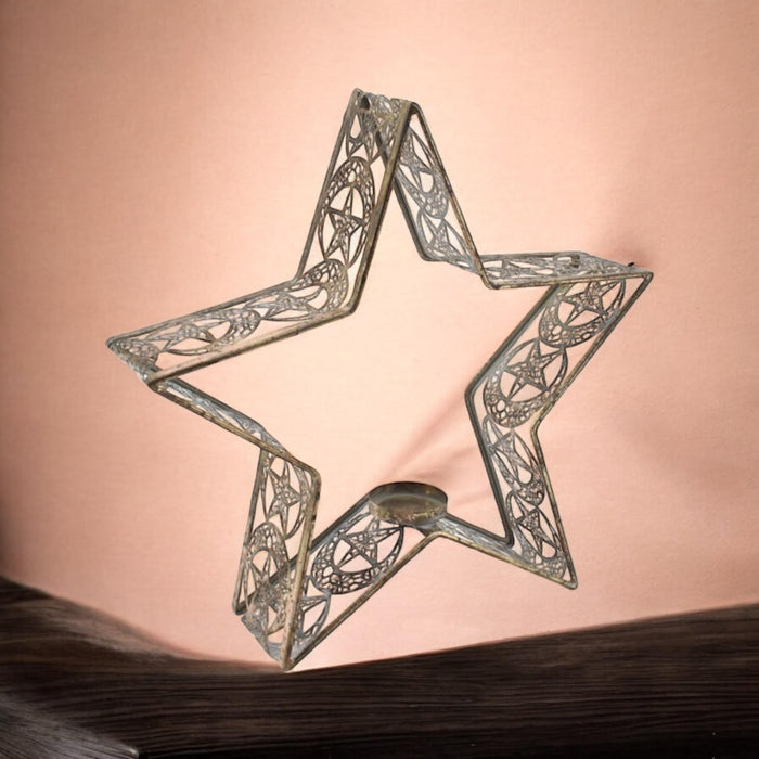 37CM METAL CANDLE HOLDER