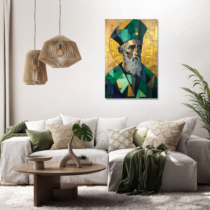 Saint Patrick's Golden Canvas