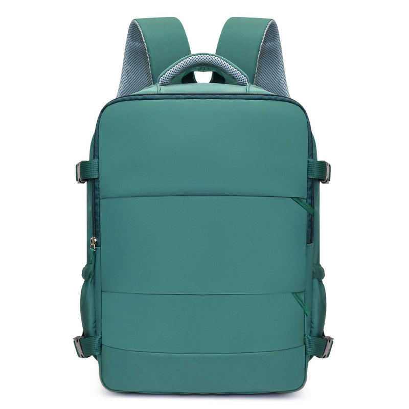 Women's Large Capacity Lightweight Multi-purpose Solid Color Travel Backpack