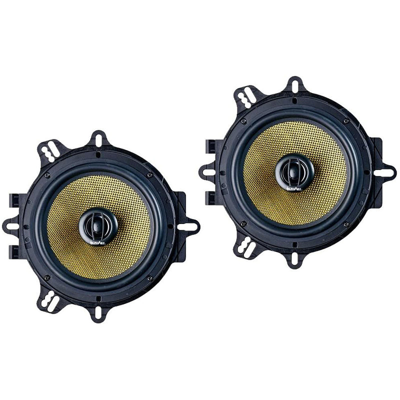 In Phase Car Audio XTC17.2CF 250W 17cm Coaxial Speakers