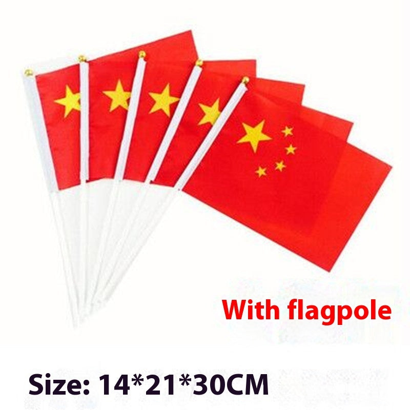 National Day Flag Barrettes Creative Hair Accessories Kindergarten Prizes