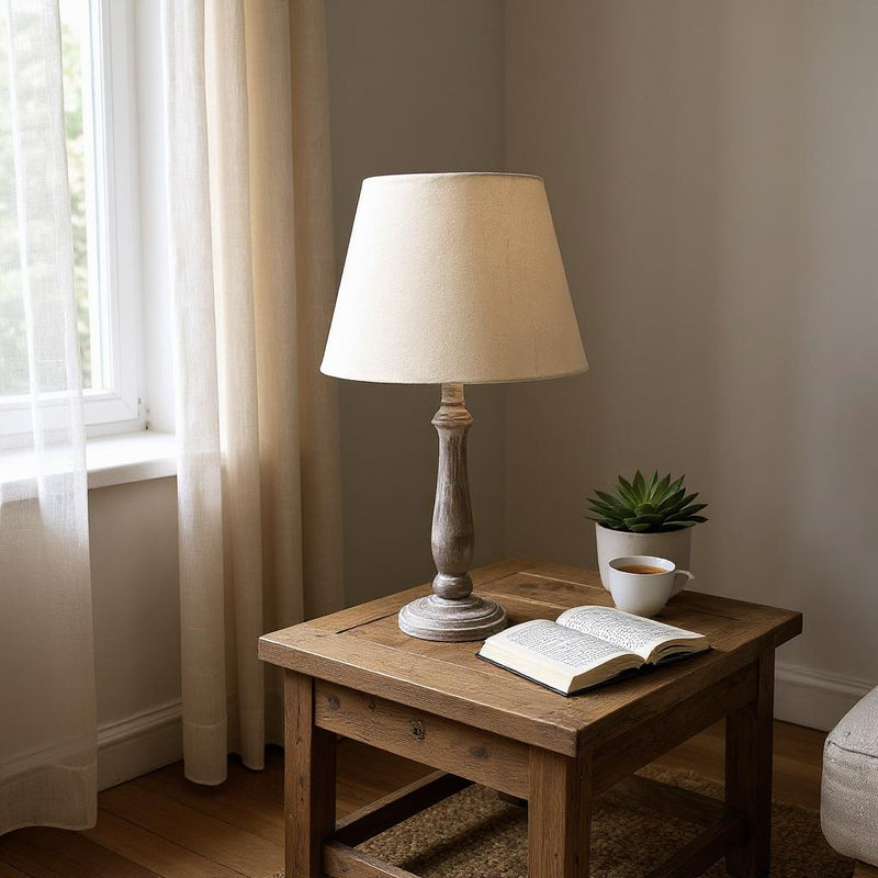 45CM LAMP AND SHADE