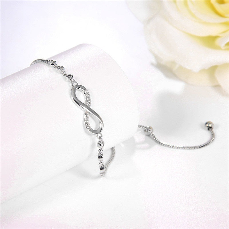 Adjustable  Eight Female Bracelet