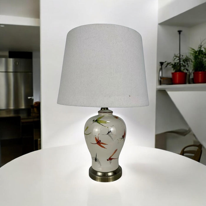 37CM LAMP AND SHADE