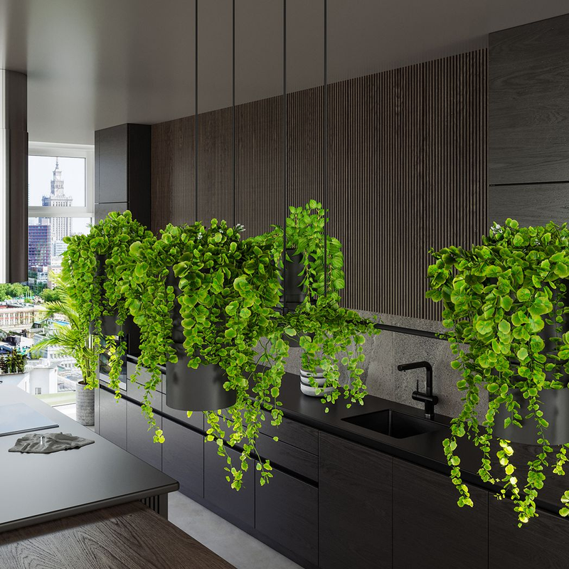 Pendant lamp Steel, aluminum Kukkia modern Design GU10/ES111