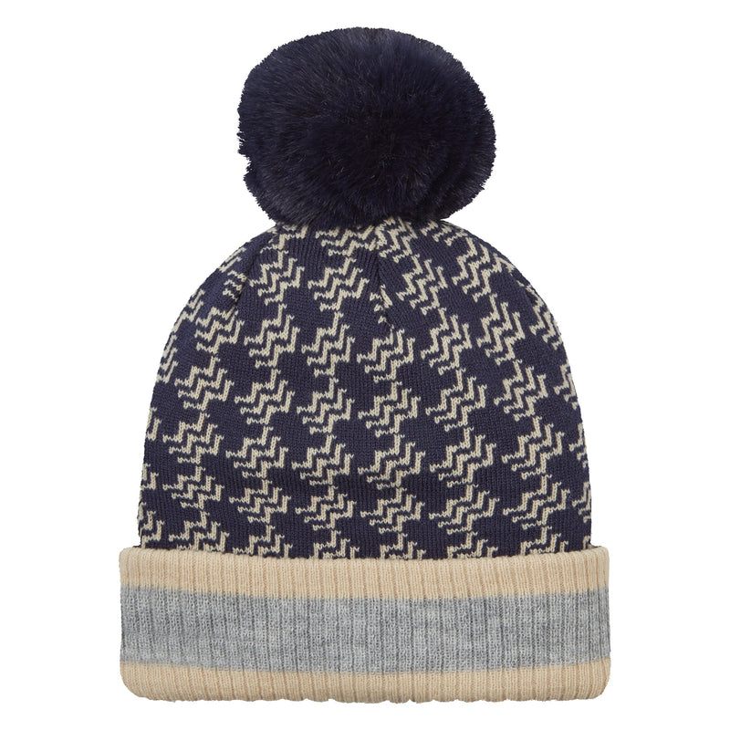 Waterproof Bobble Hat with Knitted Mitten For Men and Women