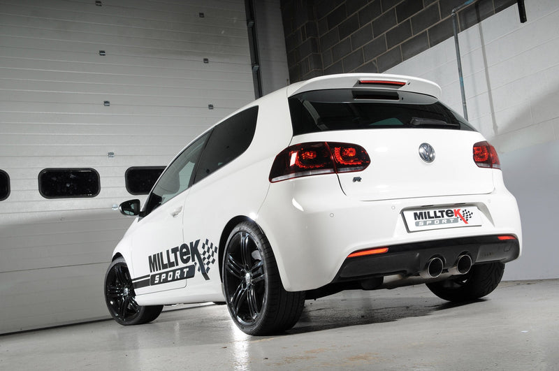 Milltek Sport - Cat Back Exhaust (Multiple Options) - VW Golf MK6 R