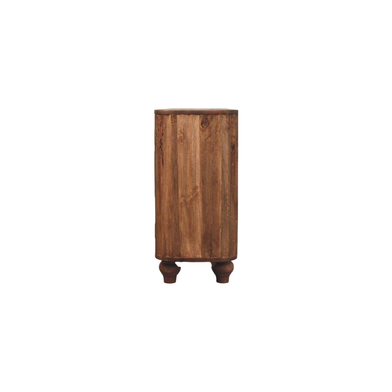 Artisan Furniture Solid Wood Montara Sideboard, 3 Drawers & 2 Doors, Brown