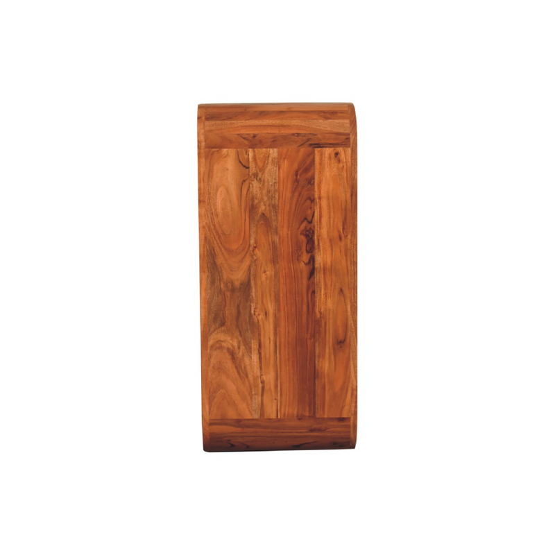 Artisan Furniture Solid Wood Darcy Display Unit, Light Brown