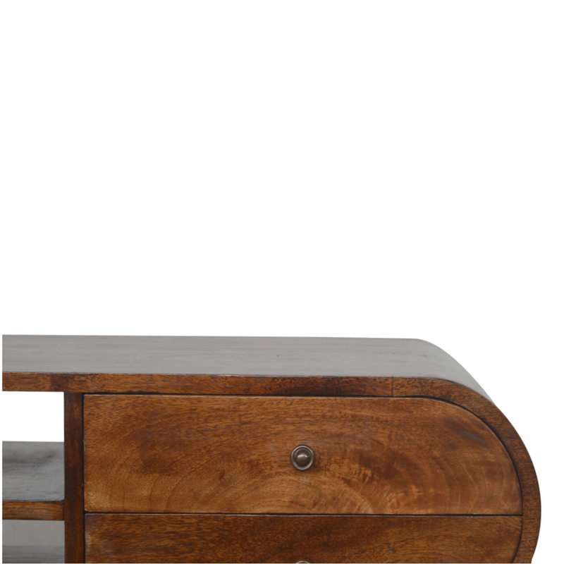 Artisan Furniture Solid Wood Chestnut London Media Unit