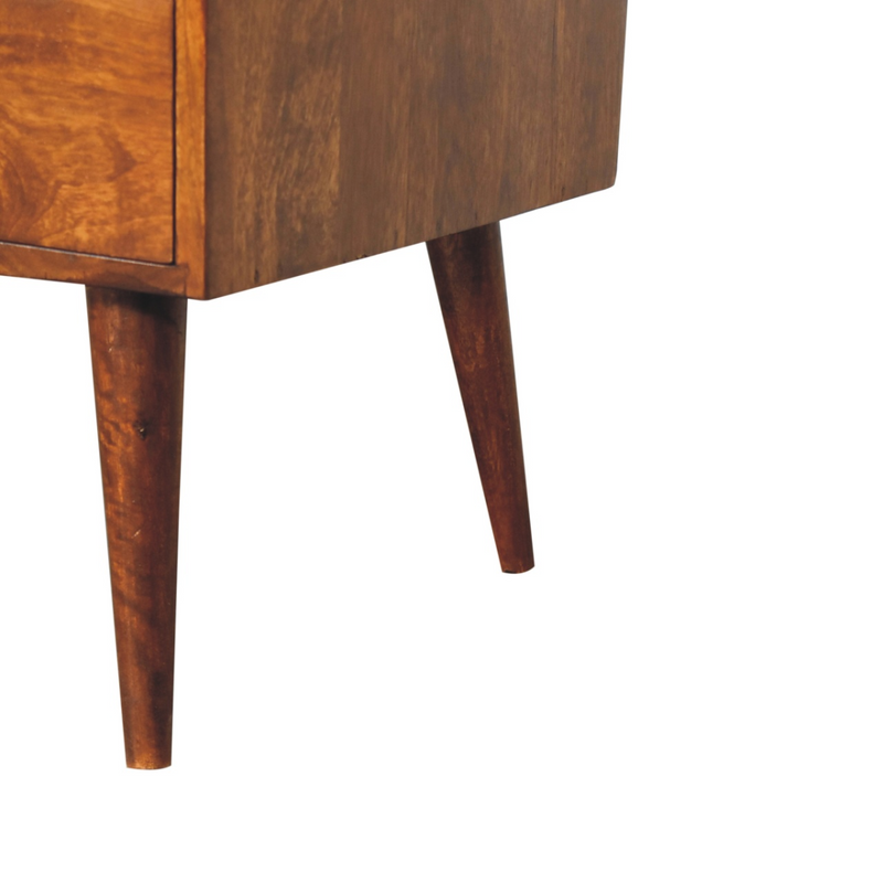 Artisan Furniture Solid Wood Elevated Chestnut Media Unit
