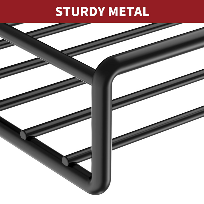 VINSANI 4pc MAGNETIC SPICE RACK METAL SHELF 1010421