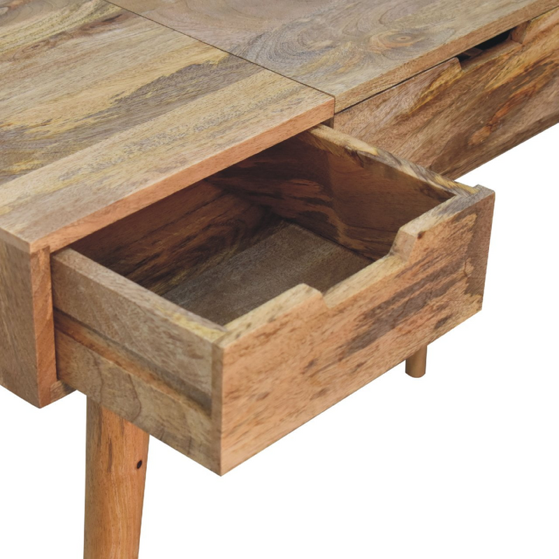 Artisan Furniture Solid Mango Wood Oak-ish Dressing Table