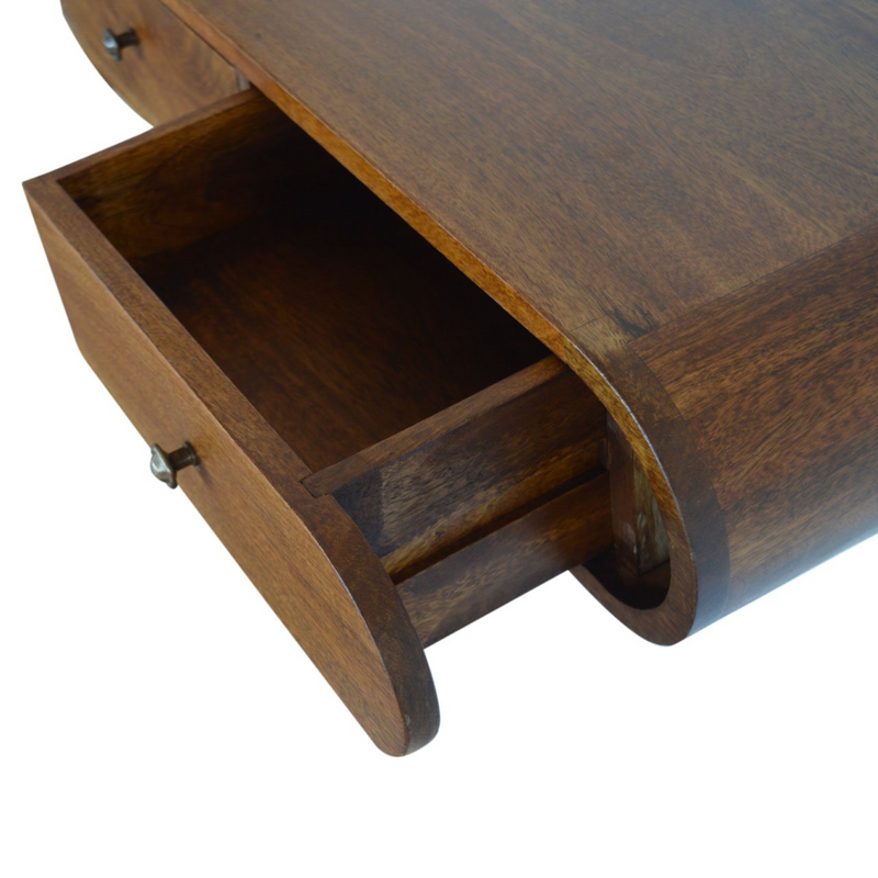 Artisan Furniture Solid Wood Floating Chestnut London Console