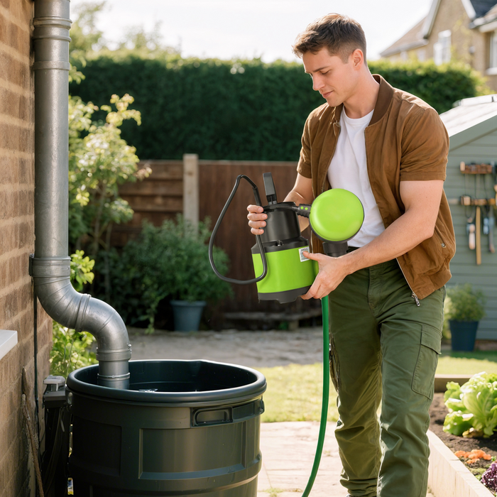 Outsunny 400W Water Pump with Float Switch, 9000L/H Electric Sump Pump