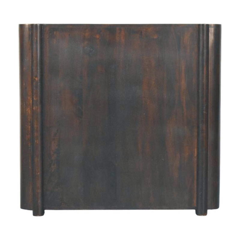 Artisan Furniture Solid Wood Havana Weave 3 Drawer Chest, Brown