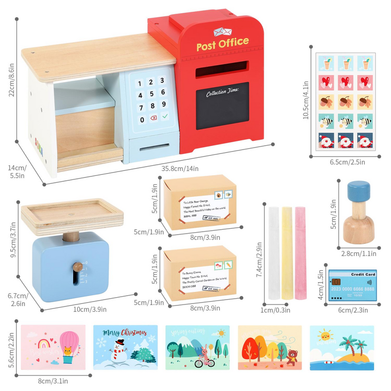 SOKA Post Office Playset 1010463