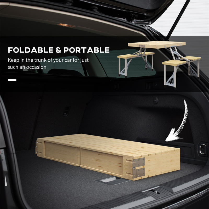 Picnic Table Set ( Amazon Shipping)（Prohibited by WalMart）