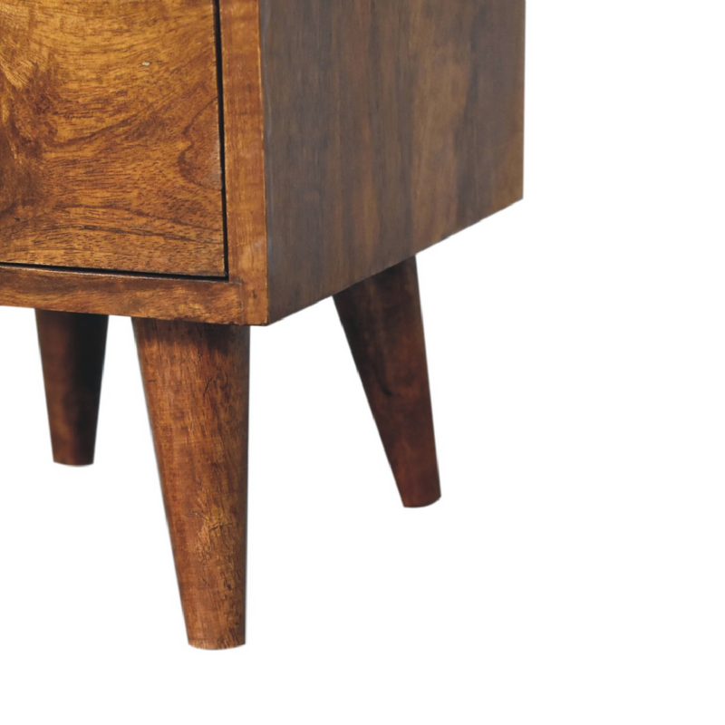 Artisan Furniture Solid Wood Mini Classic Multi Chestnut Bedside