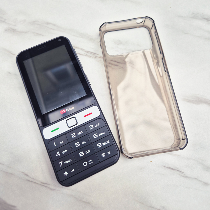 TTfone Original Silicone Clear Case for TTfone TT280