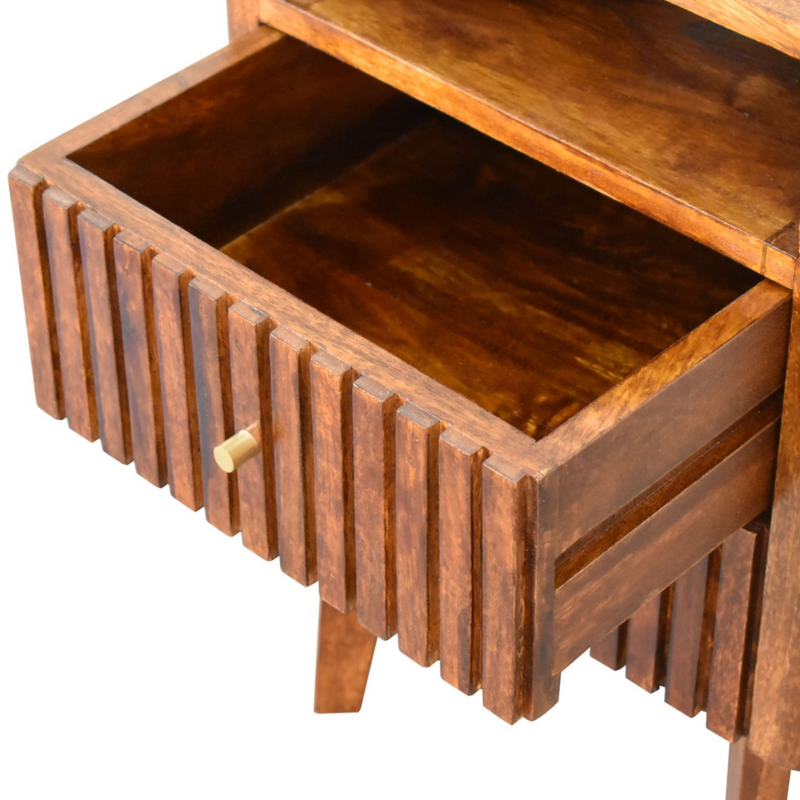 Artisan Furniture Solid Wood Reeve Bedside