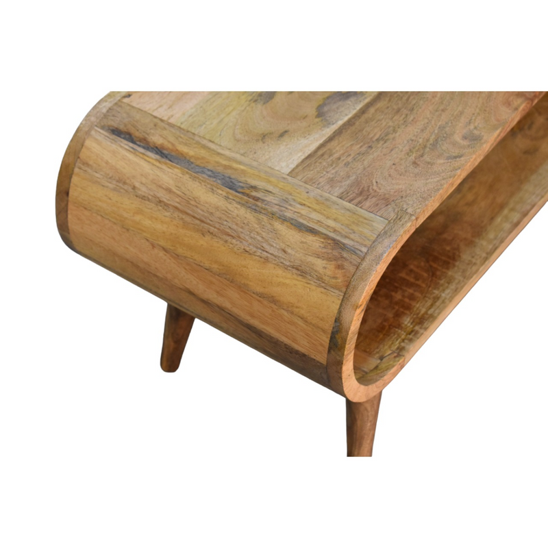 Artisan Furniture Solid Wood Amaya Nordic Style Oak-ish Coffee Table