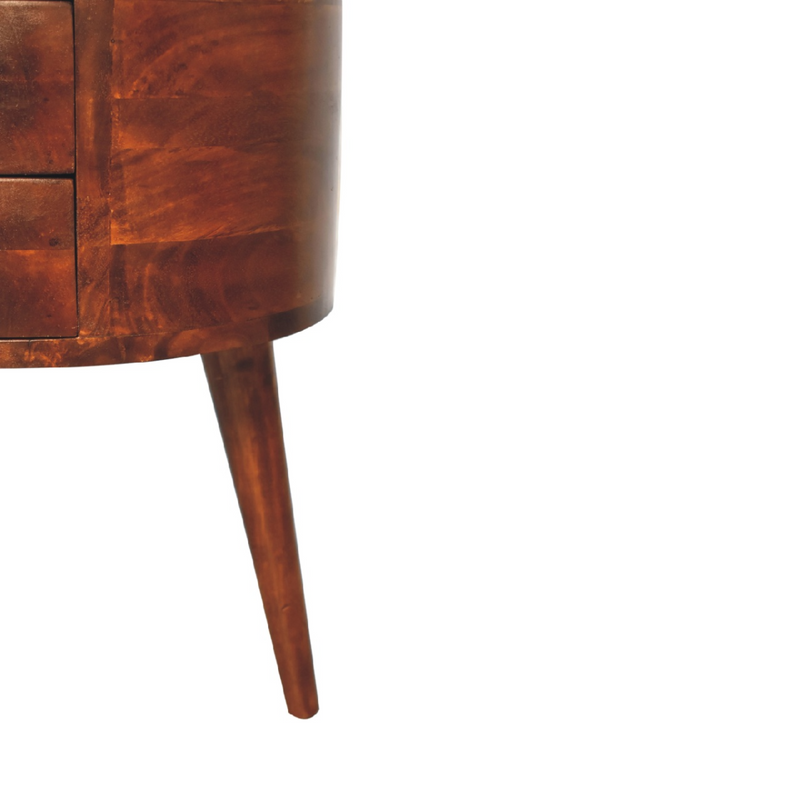 Artisan Furniture Solid Wood Odyssey Tripod Bedside