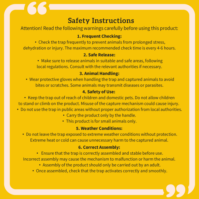 Outsunny Single Door Rat Trap for Small Animals, Dark Green