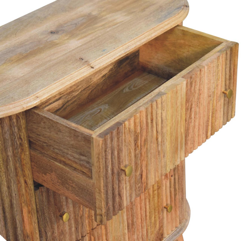 Artisan Furniture Solid Mango Wood Soba Nordic Chest