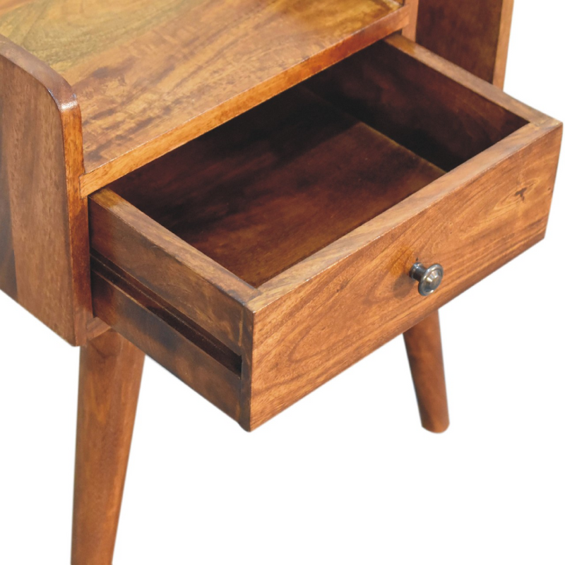 Artisan Furniture Solid Wood Chestnut Collective Bedside