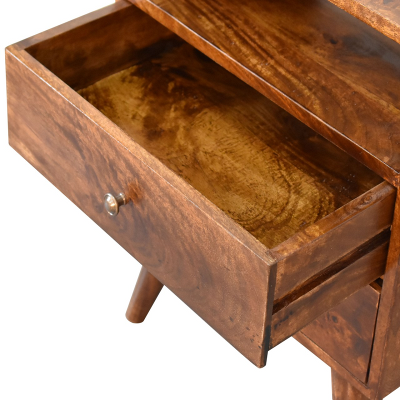 Artisan Furniture Solid Wood Classic Chestnut Bedside