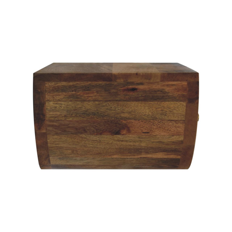 Artisan Furniture Solid Wood Crescent Floating Bedside