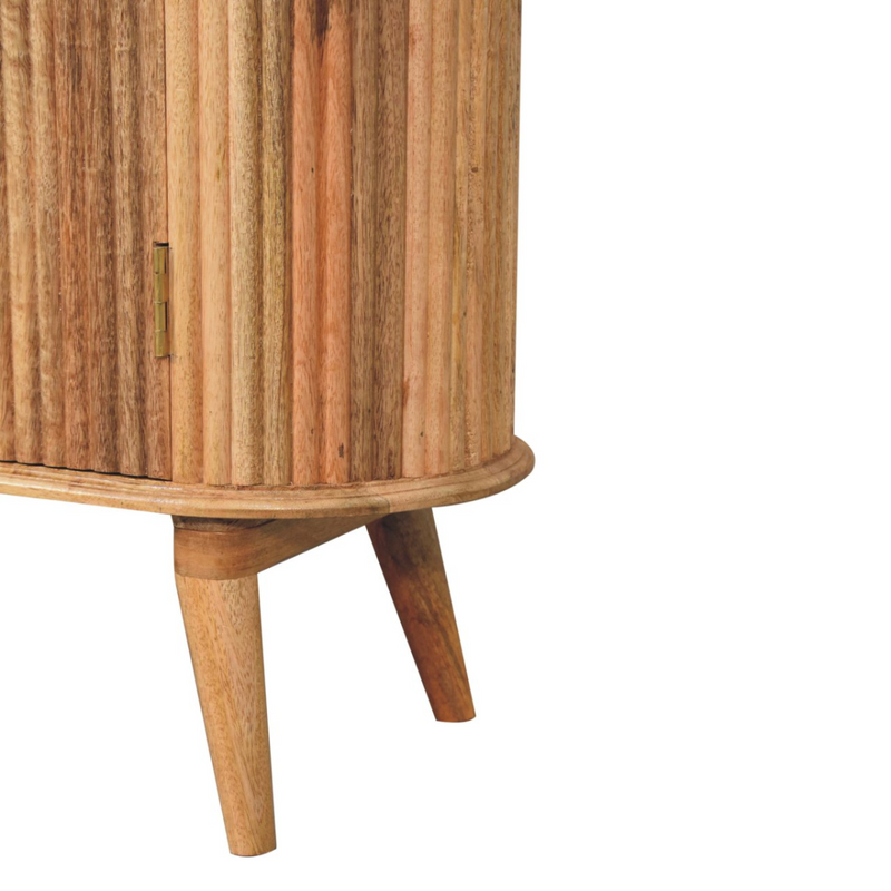 Artisan Furniture Solid Mango Wood Soba Nordic Cabinet