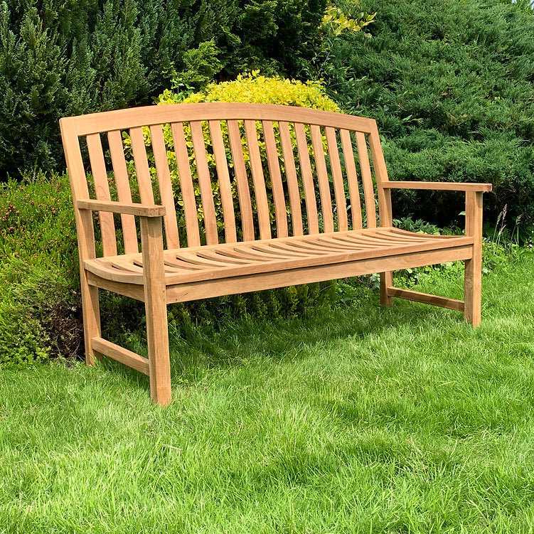 3 SEATER GARDEN WAVE BENCH