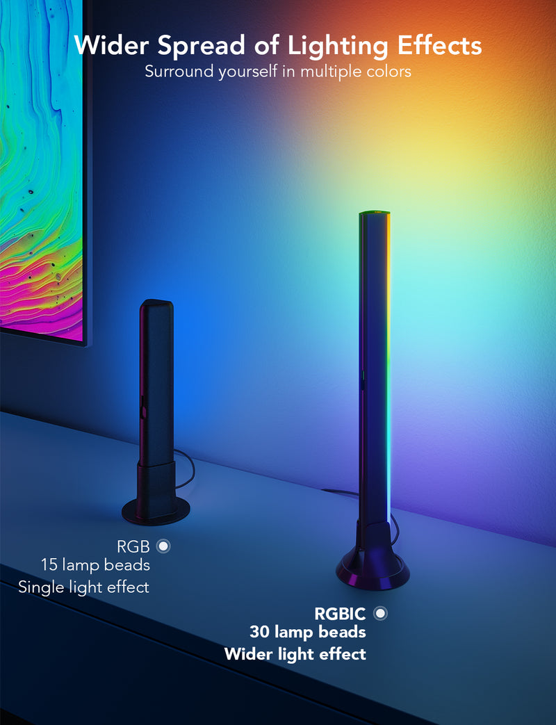 GOVEE RGBIC TV LIGHT BAR 45-70 IN TV